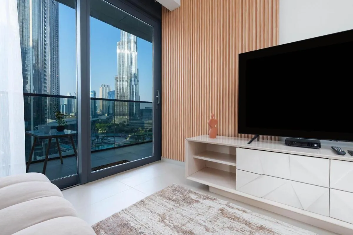 Appartamento Mystic - Brand New Large 2Br With Burj & Fountain Views Dubai